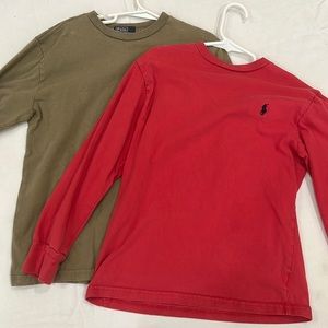 Bundle of polo long sleeve tees